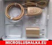МИКРОСЛУШАЛКА 'М1' ЦЯЛАТА ЧЕРНА НА ЦВЯТ 